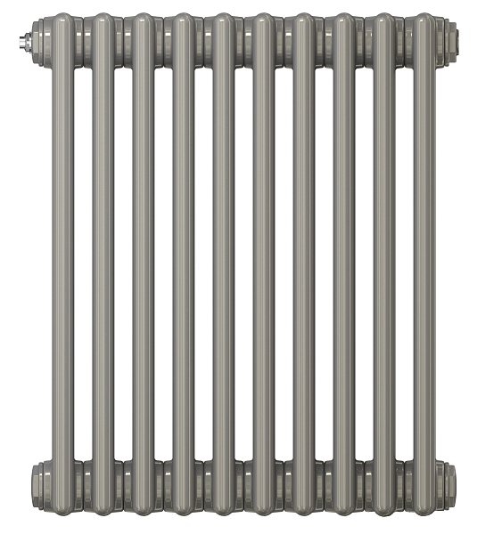 Радиатор Zehnder Charleston Retrofit 3057 - 14 секц. серый , изображение 1