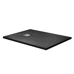 Фото Поддон для душа BelBagno Uno TRAY-MR-UNO-AH-120/90-35-NERO-CR 120x90