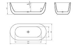 Акриловая ванна BelBagno BB706-1800-800 180x80 , изображение 8
