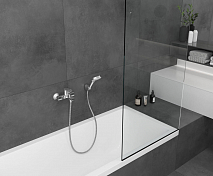 Смеситель Hansgrohe Vernis Shape 71453000 для ванны с душем 2 режима , изображение 2
