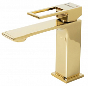 Смеситель BelBagno Luce LUC-LVM-ORO для раковины , изображение 1