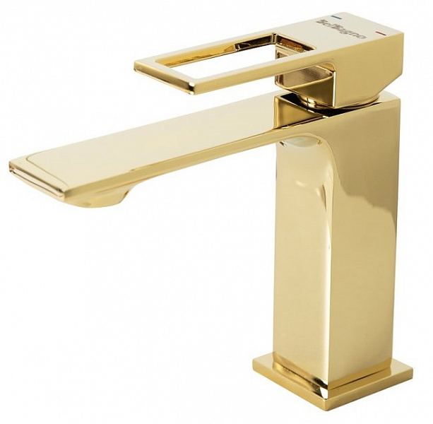 Смеситель BelBagno Luce LUC-LVM-ORO для раковины , изображение 1