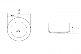 Раковина Abber Bequem AC2108MC , изображение 4