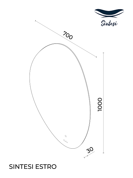 Зеркало Sintesi Estro 70 , изображение 13