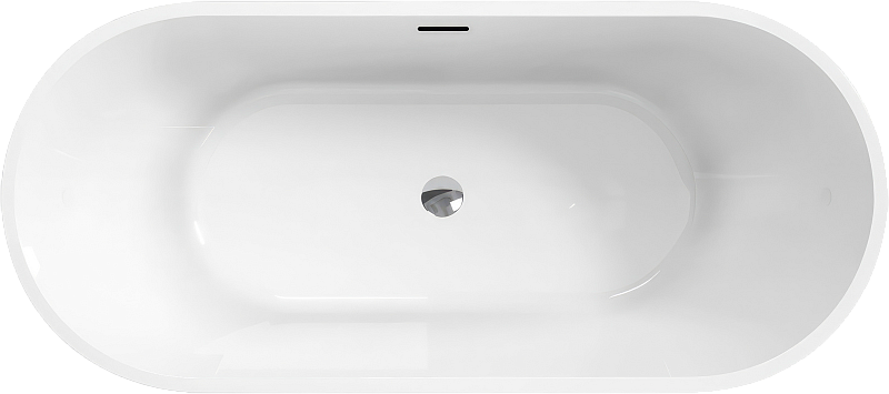 Акриловая ванна BelBagno Uno BB701-1700-750-K 170x75 , изображение 3