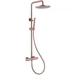 Фото Душевая стойка Abber Wasser Kreis AF8160RG розовое золото
