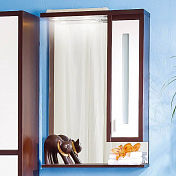 Зеркало-шкаф Бриклаер Бали 62 R венге , изображение 1