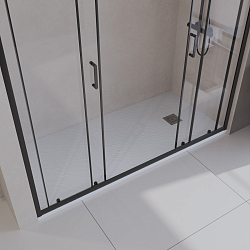Фото Поддон для душа BelBagno Uno TRAY-MR-UNO-AH-160/90-35-W-CR 160x90