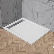 Поддон для душа BelBagno Due TRAY-BB-DUE-AH-120/80-4-W0 120x80 , изображение 2