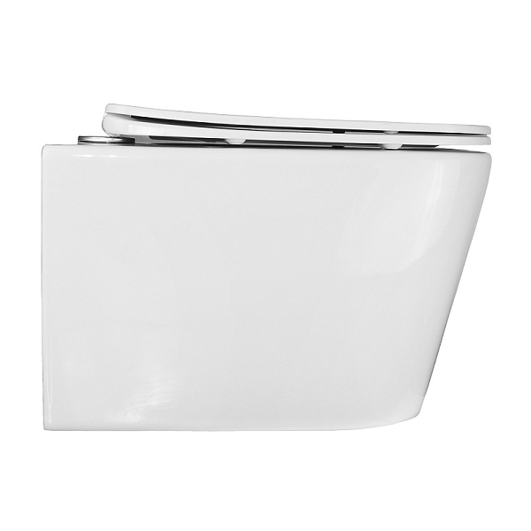 Комплект Loranto Delphi 4501+91343 подвесной унитаз + инсталляция + сиденье , изображение 13