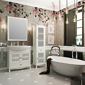 Изображение Тумба под раковину Opadiris Омега 75 cлоновая кость Тумба под раковину Opadiris Омега 75 cлоновая кость , изображение 2