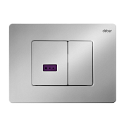 Кнопка смыва Abber AC0122S хром , изображение 1