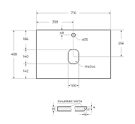 Столешница BelBagno KEP-70-GRN Granito , изображение 5