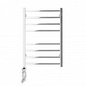 Полотенцесушитель электрический Domoterm Квадро П8 50х80 L хром , изображение 1