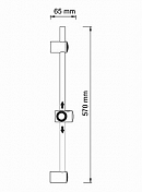 Душевая штанга Wasserkraft A012 , изображение 4