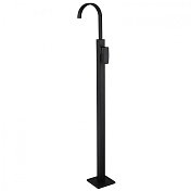 Смеситель Abber Wasserfall AF8640B для раковины, черный матовый
