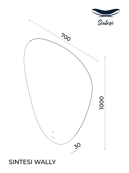 Зеркало Sintesi Wally 70 , изображение 10
