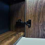 Шкаф Comforty Порто 50 дуб темно-коричневый , изображение 3