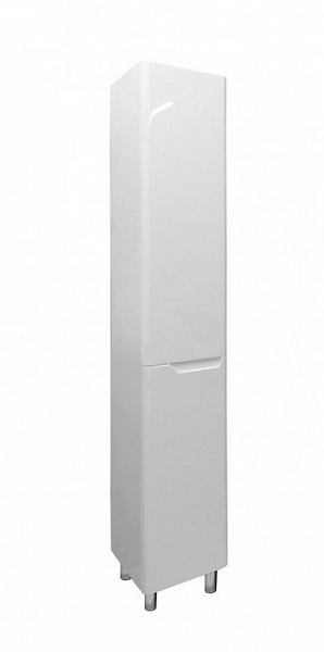 Шкаф-пенал Эстет Kare Luxe L белый , изображение 2