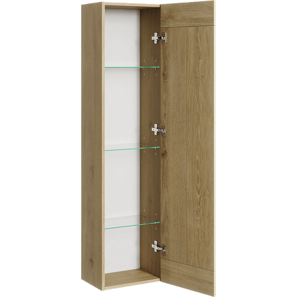 Шкаф-пенал Aqwella Astrid 35 дуб давос , изображение 2