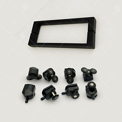 Фото Душевой уголок RGW Classic CL-48B (CL-14B + Z-050-1B) 130х80
