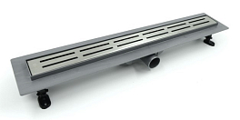 Душевой лоток Timo Smart Double Gap SM-DGG60-LS40(DRY) с решеткой 60 см , изображение 1
