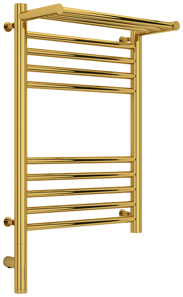 Полотенцесушитель электрический Сунержа Богема 3.0 1П 60х40 L золото , изображение 1