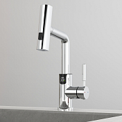 Смеситель Black&White Sky Day SD3028C для раковины , изображение 7