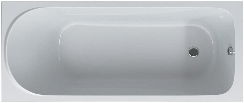 Акриловая ванна AM.PM Sense W75A-150-070W-KL 150х70 со сливом-переливом , изображение 1