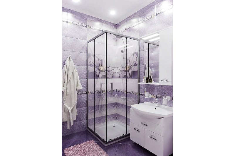 Зеркало-шкаф Sanflor Палермо 65 R белый глянец , изображение 3