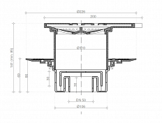 Душевой трап Pestan Confluo Standard Vertical Angle 13000021 хром , изображение 4