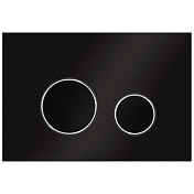 Изображение Кнопка смыва KK-POL M11 V1 SPP/146/0/K черная/хром Кнопка смыва KK-POL M11 V1 SPP/146/0/K черная/хром , изображение 1