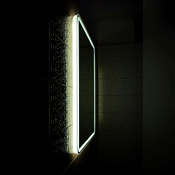 Фото Зеркало Бриклаер Эстель-1 120 с подсветкой, сенсор на зеркале