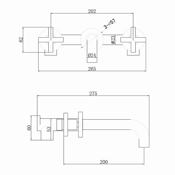 Смеситель Abber Wasser Kreis AF81121G для раковины, золото матовое , изображение 3