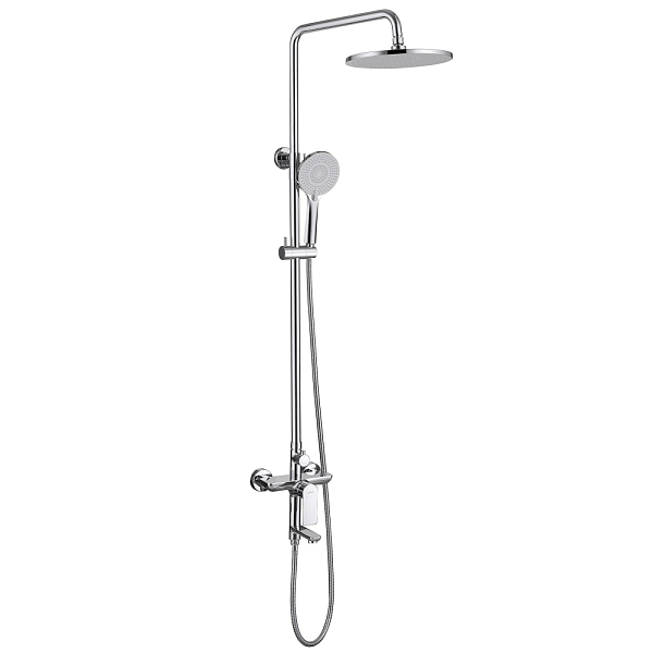 Душевая стойка Abber Weiss Insel AF8016N хром , изображение 1
