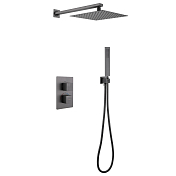 Душевой комплект Abber Daheim AF8251NG никель , изображение 1