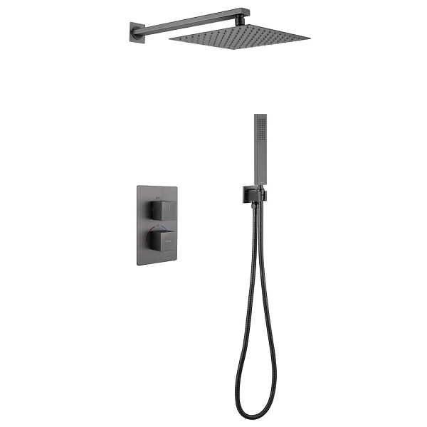 Душевой комплект Abber Daheim AF8251NG никель , изображение 1