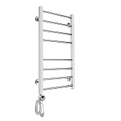 Полотенцесушитель электрический Domoterm Куба П8 40х80 L хром , изображение 2
