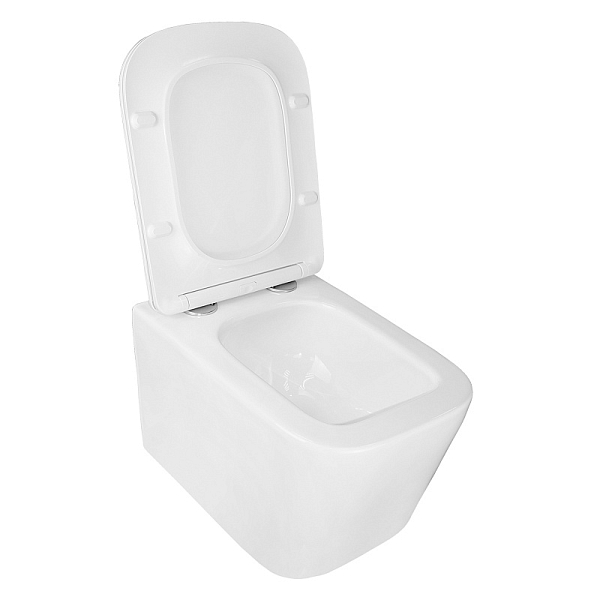 Комплект Loranto Delphi 4501+91343 подвесной унитаз + инсталляция + сиденье , изображение 6