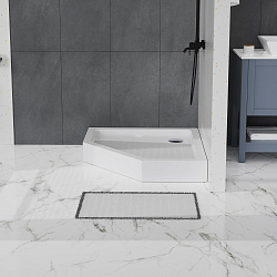 Фото Поддон для душа BelBagno TRAY-BB-P-90-15-W 90x90
