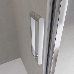 Фото Душевая дверь в нишу BelBagno Luce BF-1-100-C-Cr