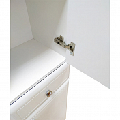 Шкаф-пенал Comforty Сочи 35 белый глянец , изображение 4