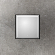 Зеркало BelBagno Kraft SPC-KRAFT-900-800-LED-TCH-WARM-NERO , изображение 3