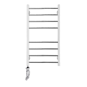 Полотенцесушитель электрический Domoterm Куба П8 40х80 L хром , изображение 1