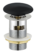 Донный клапан Cezares Articoli Vari CZR-SAT7-NERO для раковины , изображение 1
