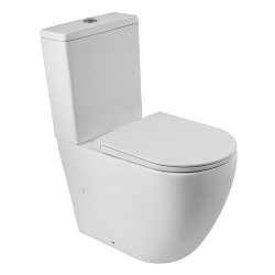 Фото Унитаз-компакт BelBagno Sfera-R BB2141CPR/BB902SC безободковый