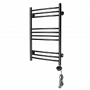 Полотенцесушитель электрический Domoterm Калипсо 50x80 R черный , изображение 2