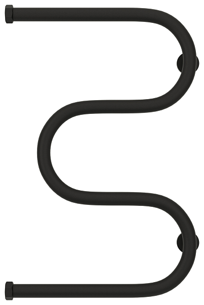 Полотенцесушитель водяной Сунержа М-образный+ 60х40 темный титан муар , изображение 1