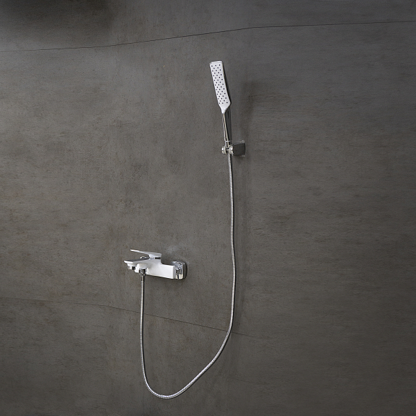 Смеситель Lemark Allegro LM5914CW для ванны с душем , изображение 4
