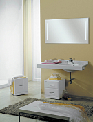 Мебельная раковина Aquaton Отель 120 R с навесами и диспенсером , изображение 3